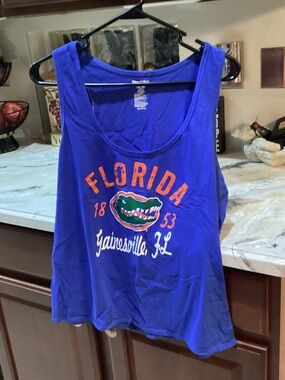 Pro Edge Royal Blue Florida Gators Tank Top with Orange & Green Logo